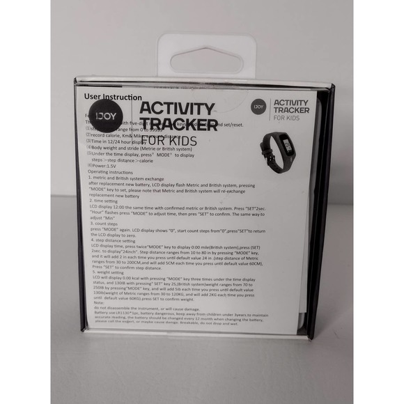 Ijoy Other Ijoy Activity Tracker For Kids No Battery Poshmark